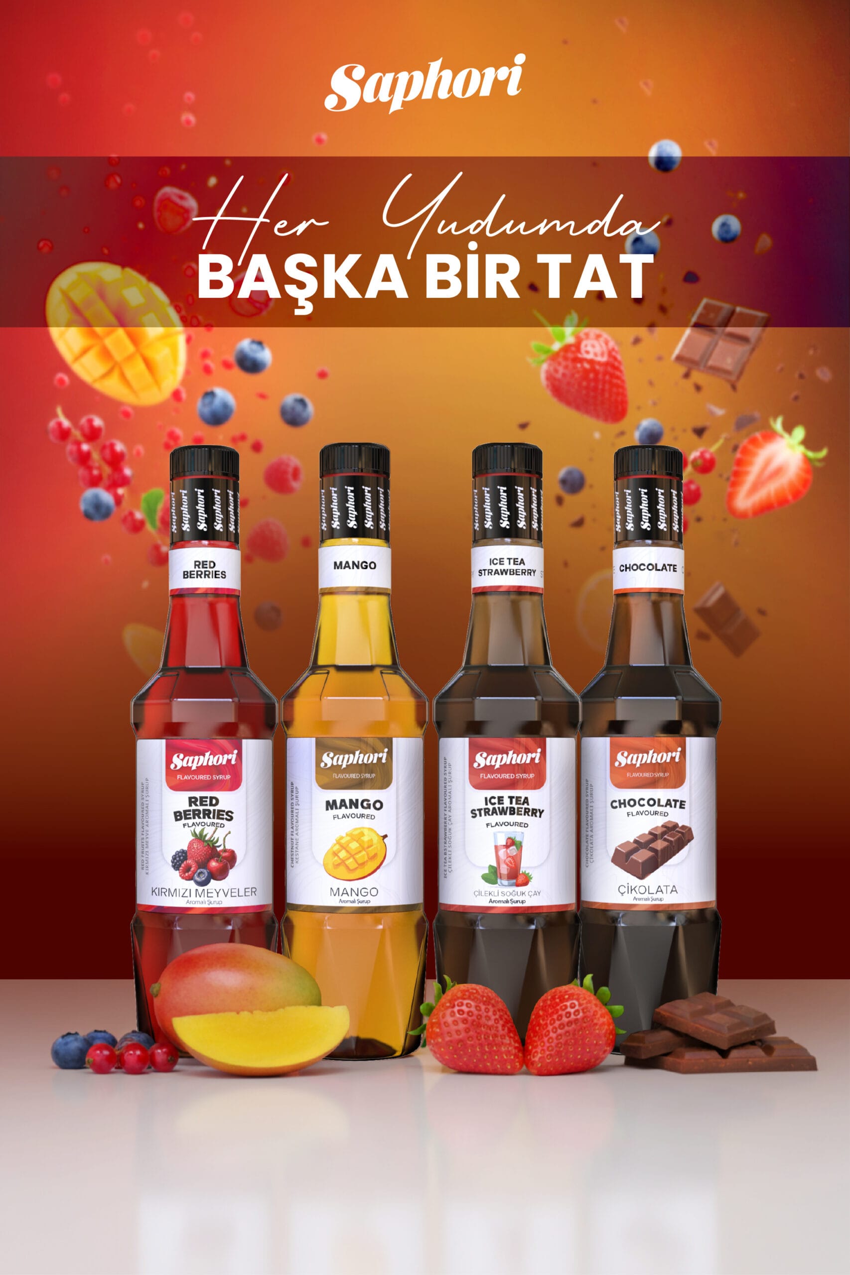 Saphori Aromalı Şuruplar
